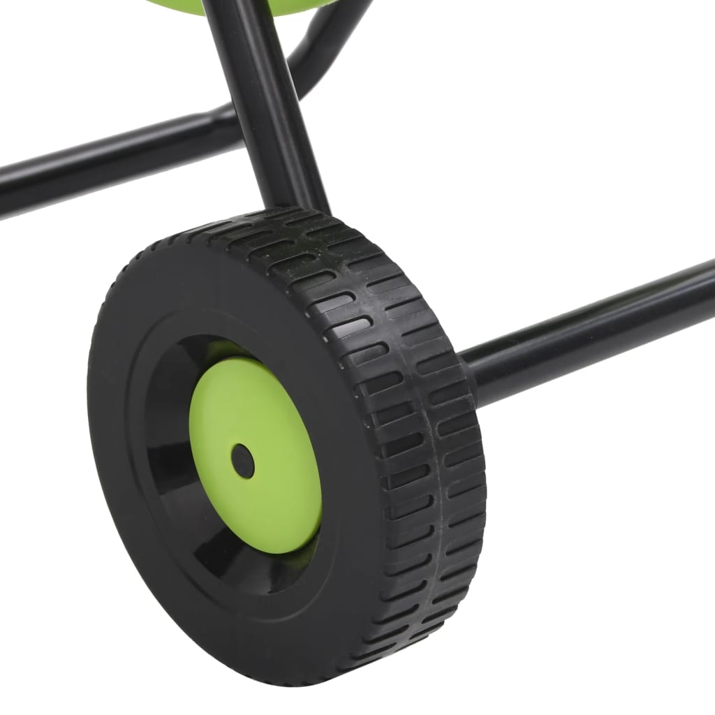 Schlauchtrommel Freistehend Grün mit 20 m Schlauch PVC