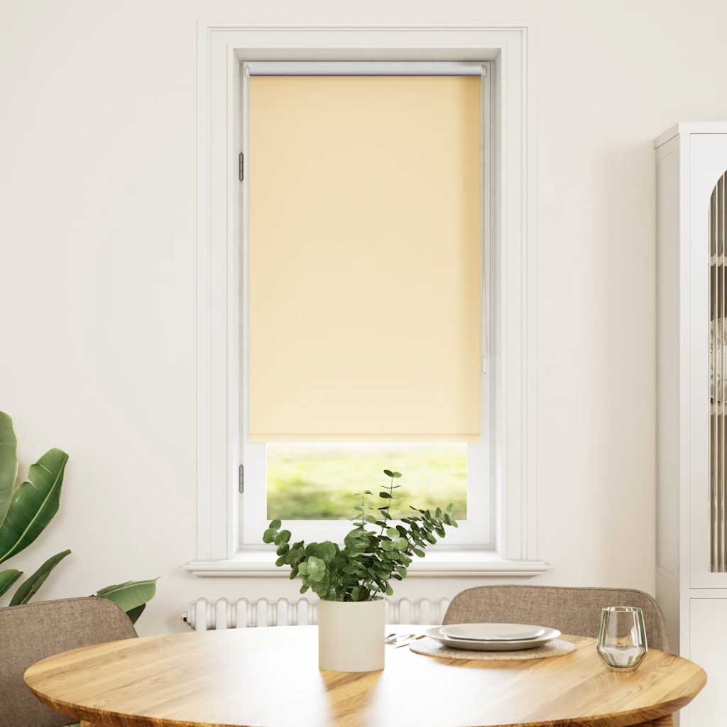 Verdunkelungsrollo 84,4 x 175 cm, Stoffbreite 80 cm, Weiß