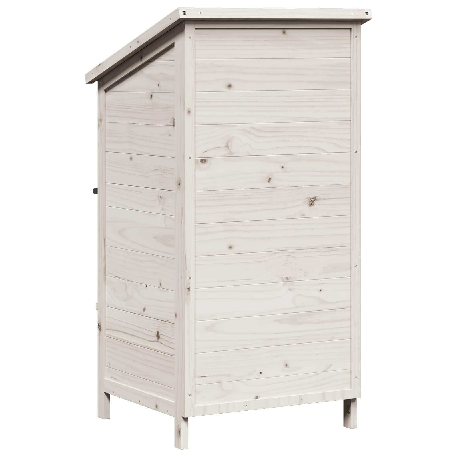 Gartenschuppen Natur 59,5 x 56 x 113,5 cm Massivholz aus Fichte
