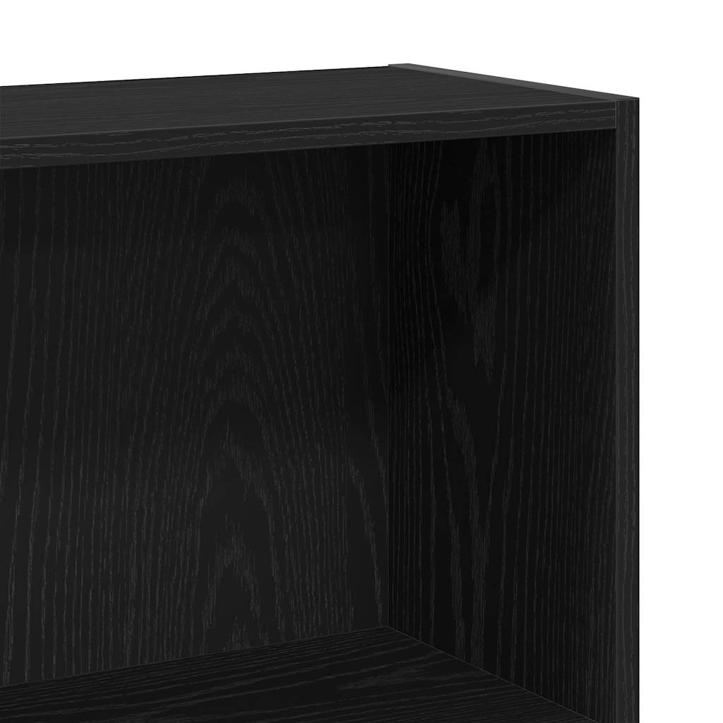 Bücherregal 3 Fächer Weiß 40x24x109 cm Holzwerkstoff