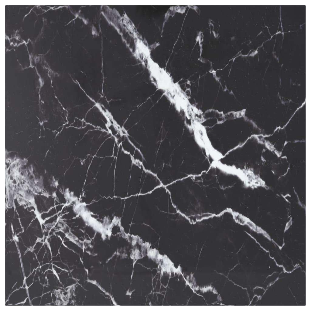 Tischplatte aus gehärtetem Glas quadratisch 700x700 mm