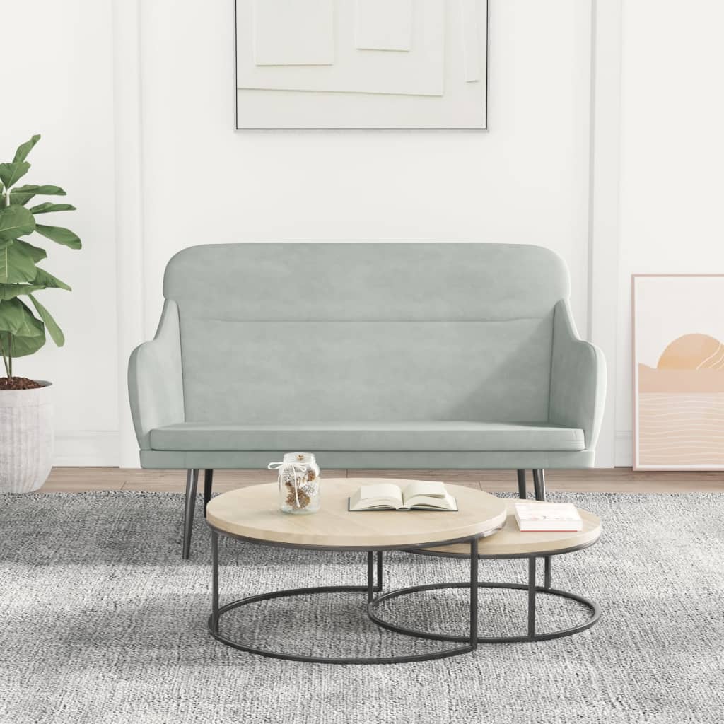 Sitzbank Dunkelgrün 110x76x80 cm Samt