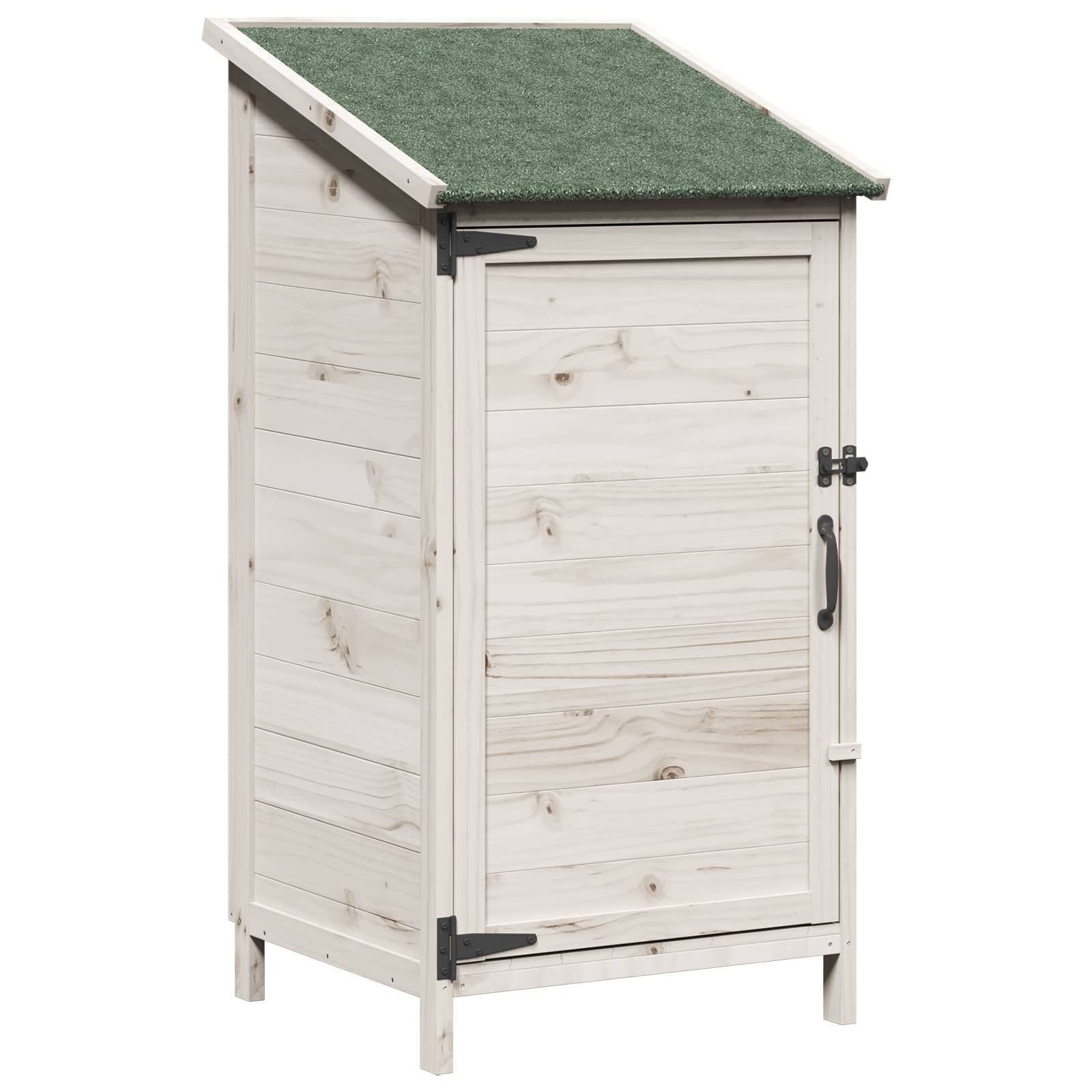 Gartenschuppen Natur 59 x 56 x 113,5 cm Massivholz aus Fichte