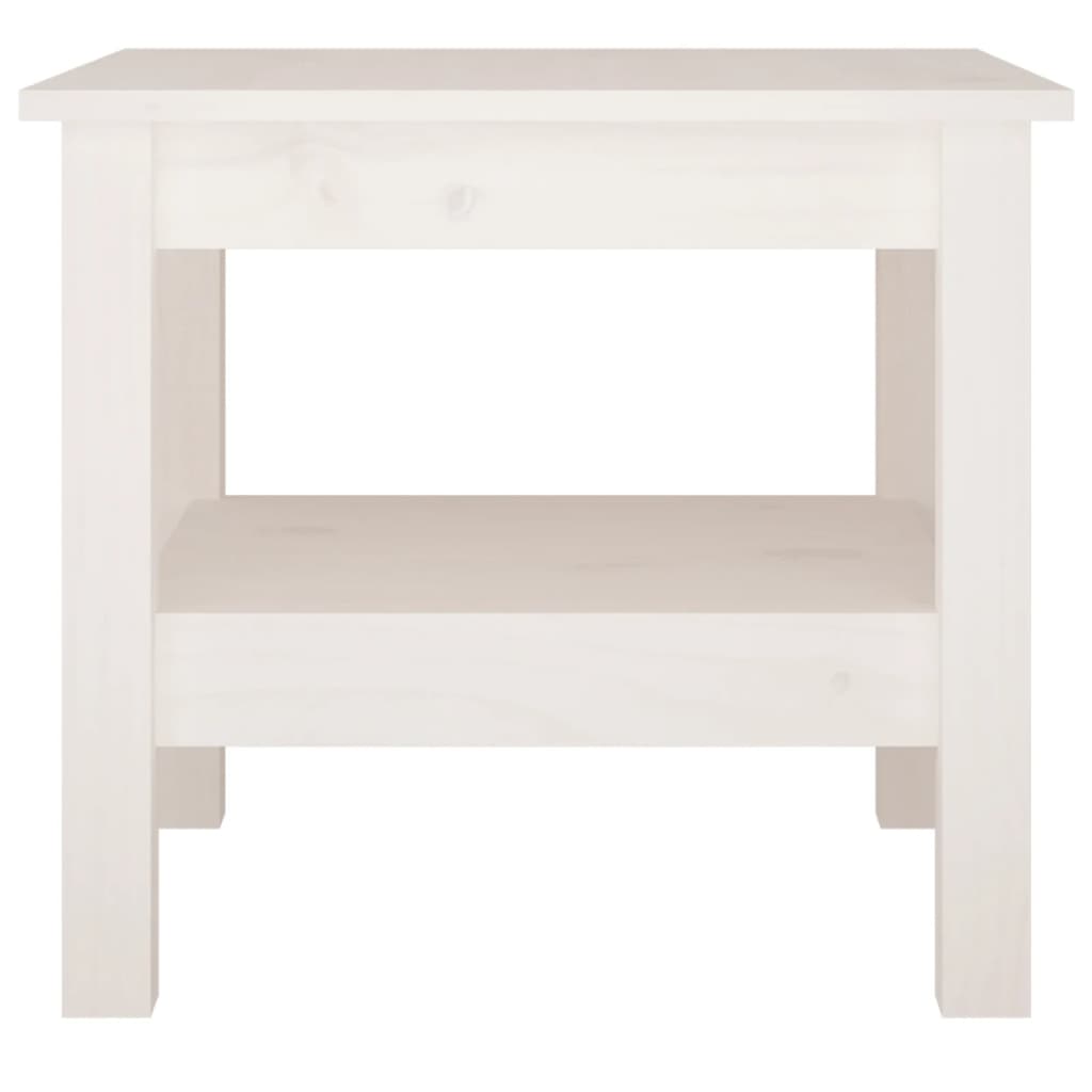 Couchtisch 45 x 45 x 40 cm Massivholz Kiefer