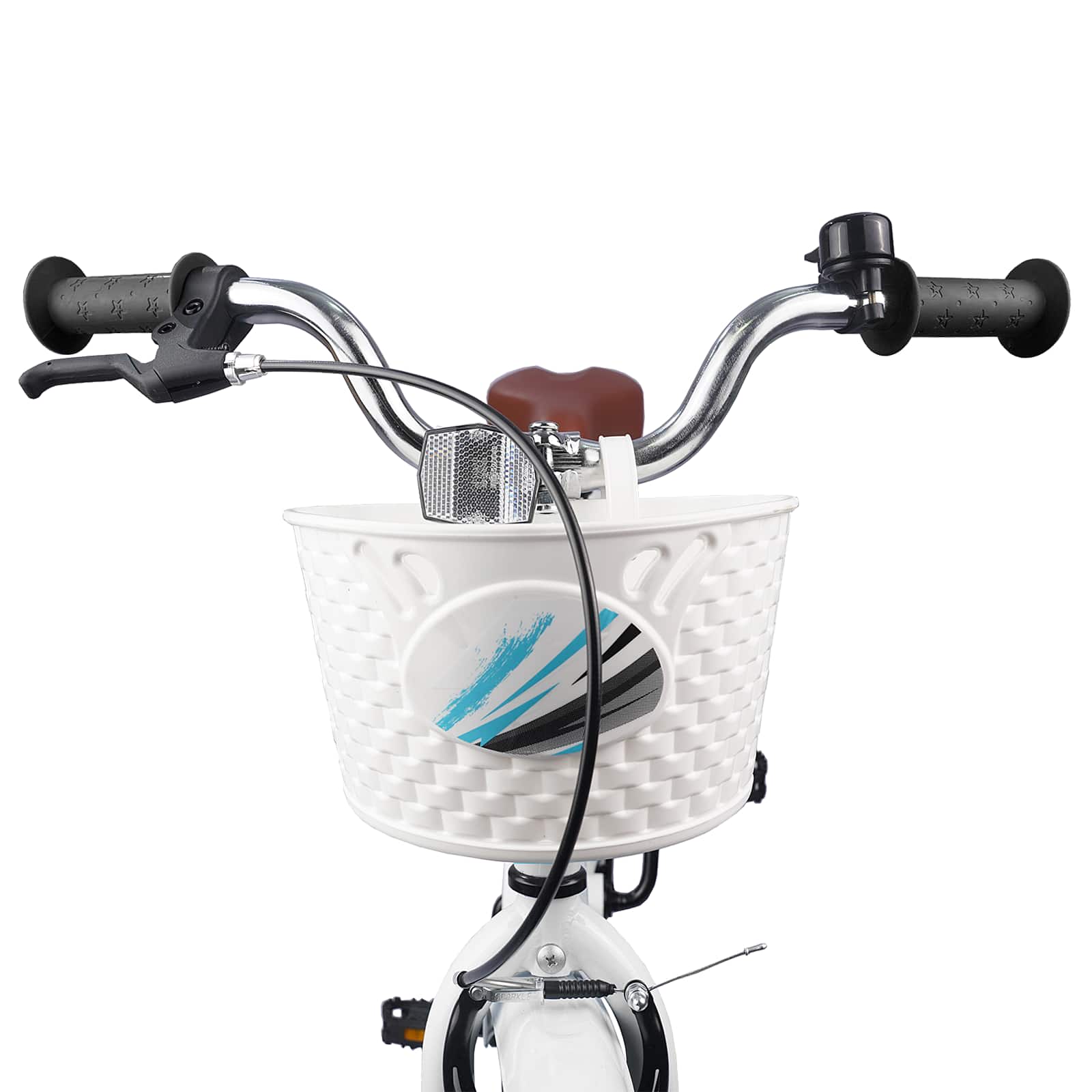 Kinderfahrrad 12 Zoll für 2-4 Jahre alt Hellrosa