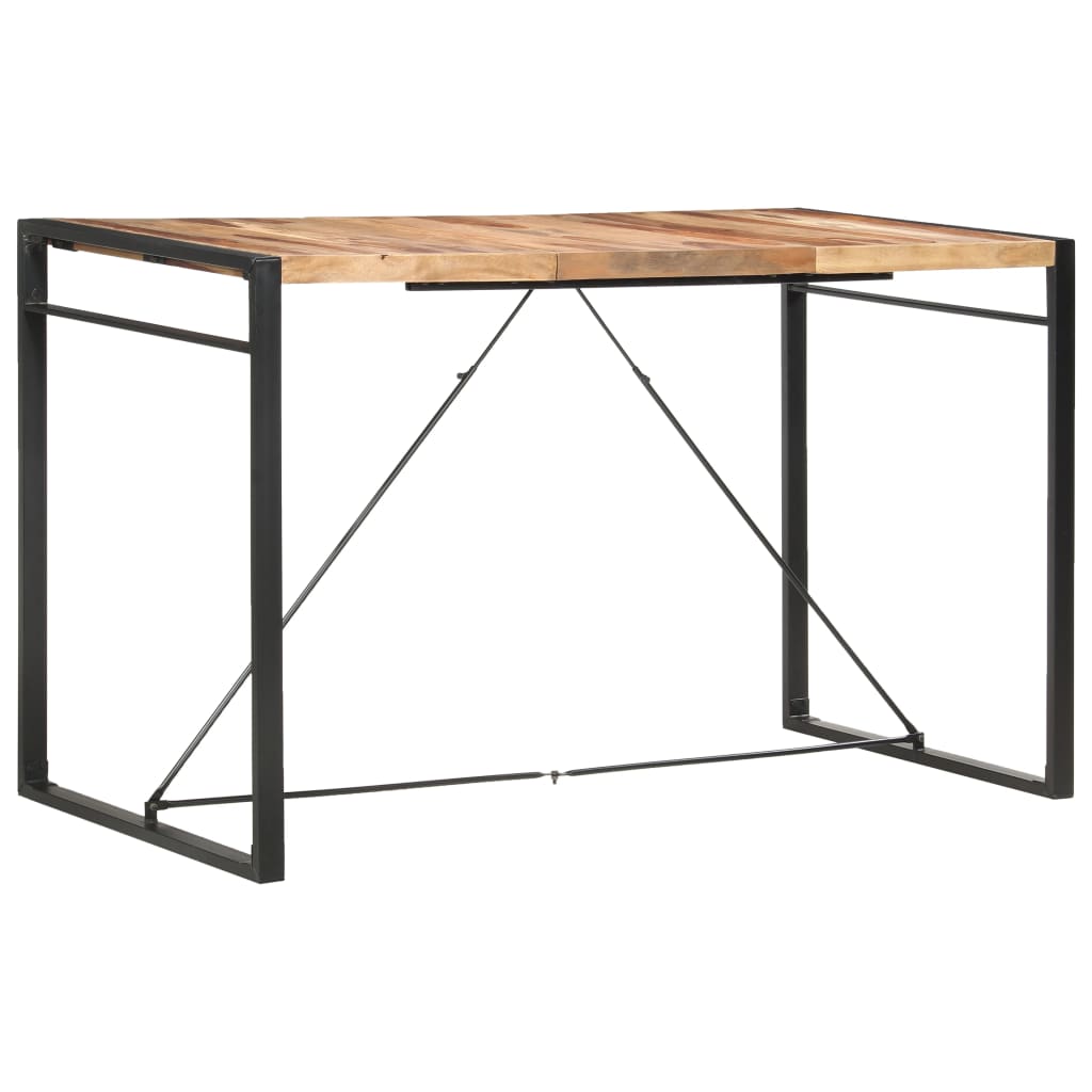 Bartisch 110 x 60 x 110 cm Massivholz Mango