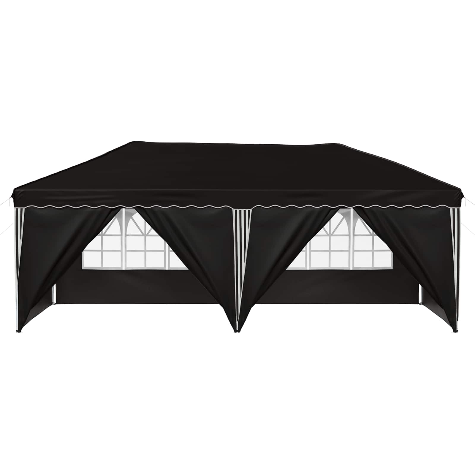 Pop-up Partyzelt 575 x 290 x 245 cm Creme