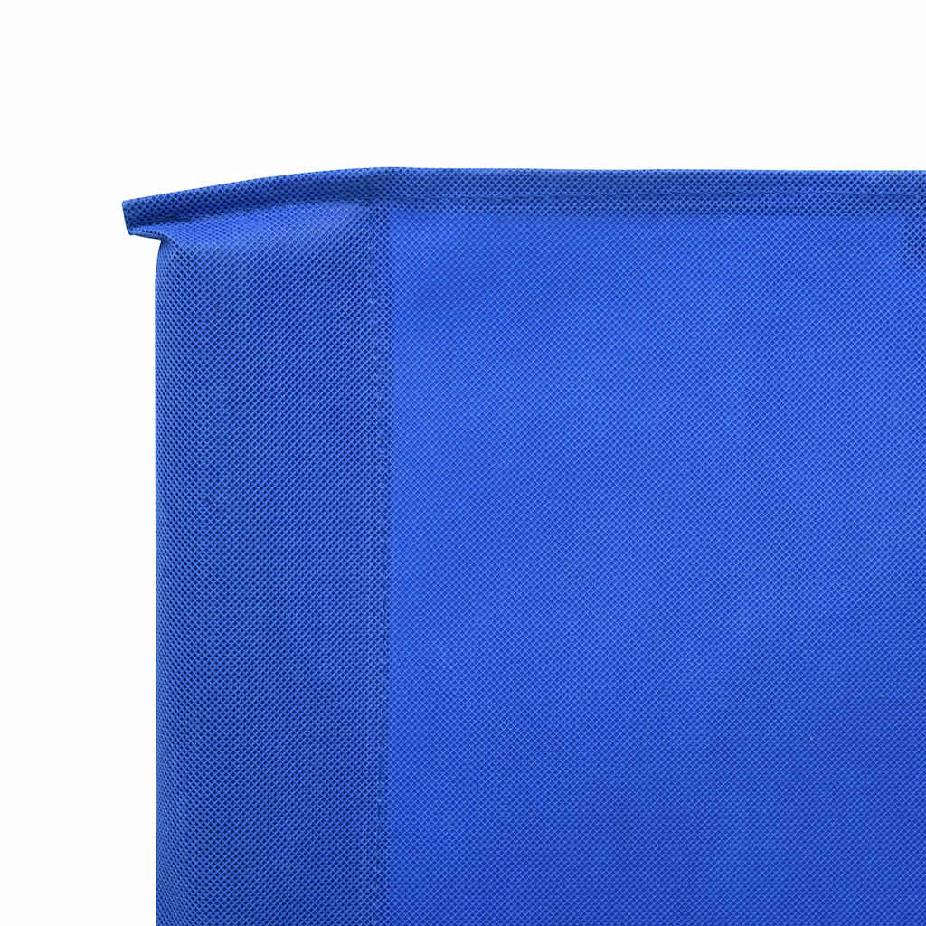3-teiliges Windschutzgewebe 400 x 120 cm Weiß