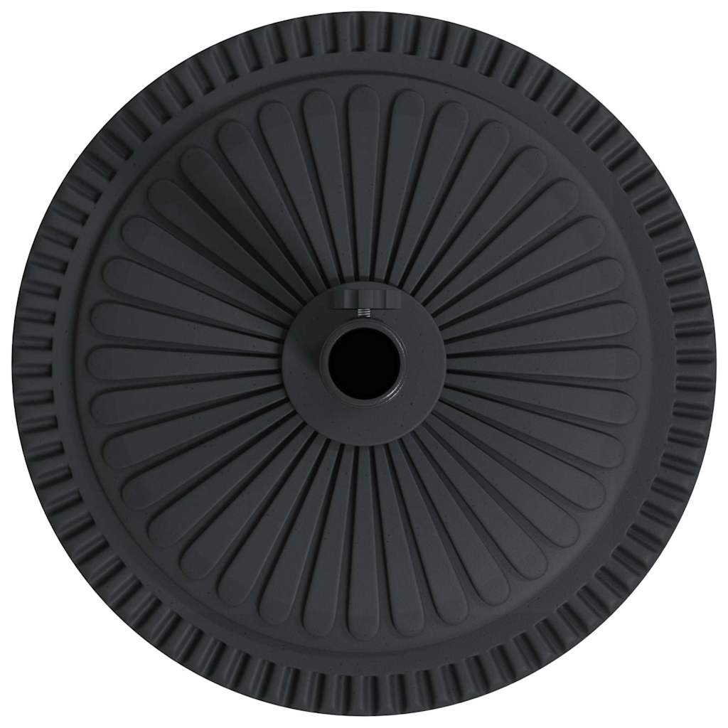 Sonnenschirmständer für Ø38/48 mm Mast 12 kg Rund