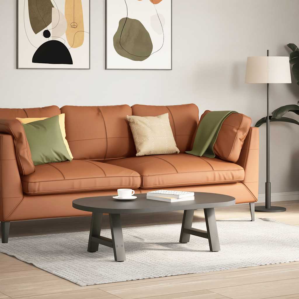 Couchtischbeine A-Form 2 Stk. 30x(30-31) cm Stahl
