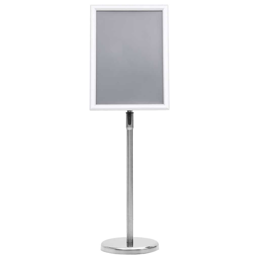 Plakatständer 2 pcs Schwarz 45 x 32,7 x 108 cm Aluminium