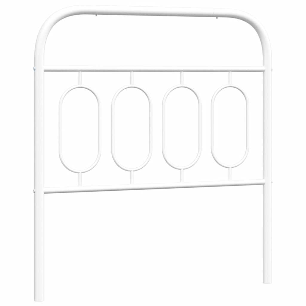 Ersatz-Kopfteil Metall Schwarz 75 cm