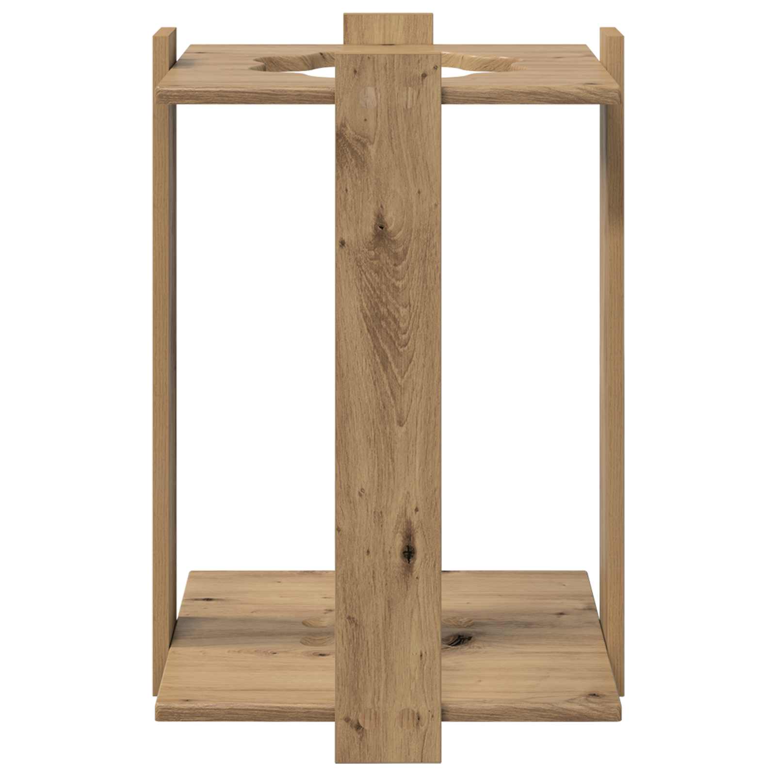 Billardqueue-Ständer Holzwerkstoff 42 x 43 x 60 cm Weiß