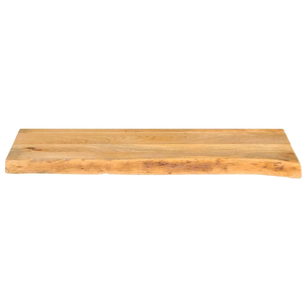 Wandregal 40x20x2,5 cm Rechteckig Massivholz Akazie Baumkante