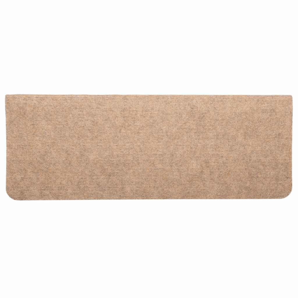 Stufenmatten Selbstklebend 15 Stk. 56x17x3 cm Beige
