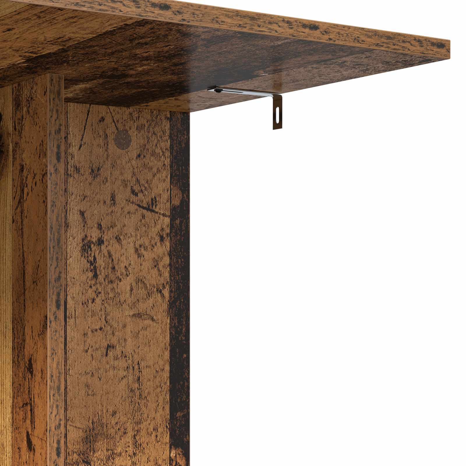 Beistelltisch Weiß 45 x 40 x 62,5 cm Holzwerkstoff