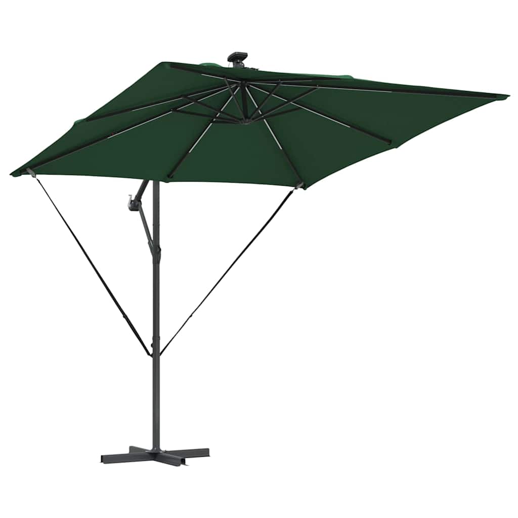 Sonnenschirm Sand 249 x 249 x 250 cm Polyester und Aluminium