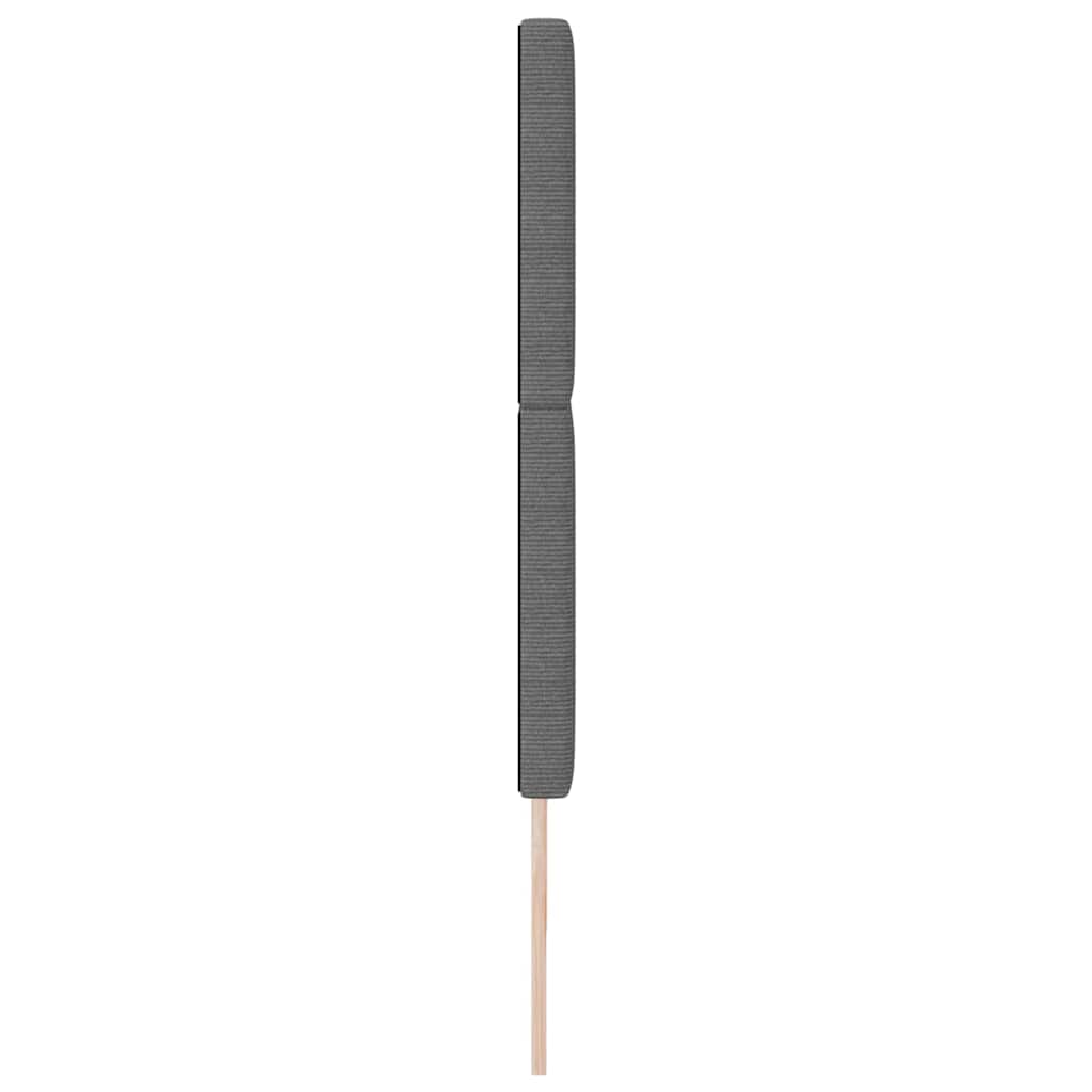 Kopfteil Hellgrau 80 cm Cordstoff