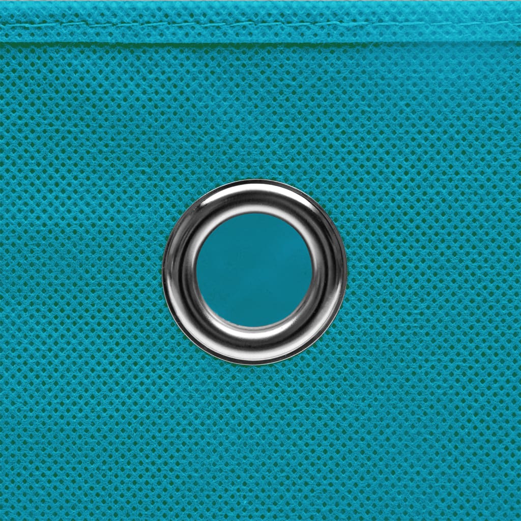 Aufbewahrungsboxen 4 Stk. Blau 32x32x32 cm Stoff