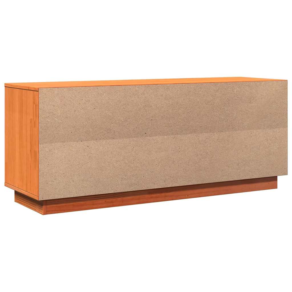 Schuhregal 110x34x45 cm Massivholz Kiefer
