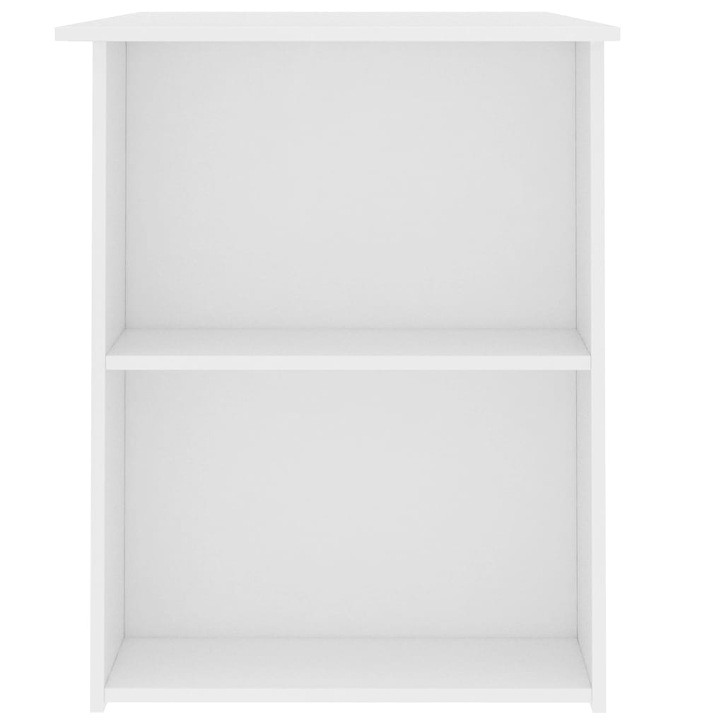 Schreibtisch Weiß 110x60x73 cm Holzwerkstoff