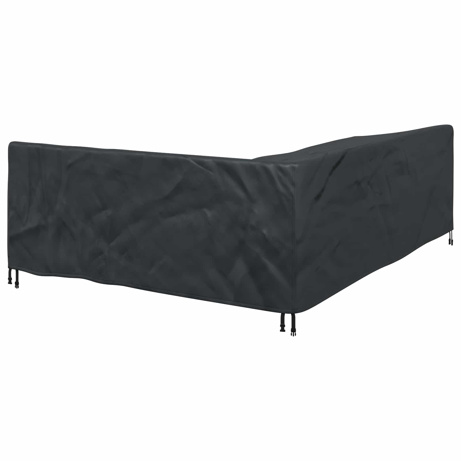 Möbelbezug Schwarz 235 x 235 x 85 cm 210D Oxford Stoff