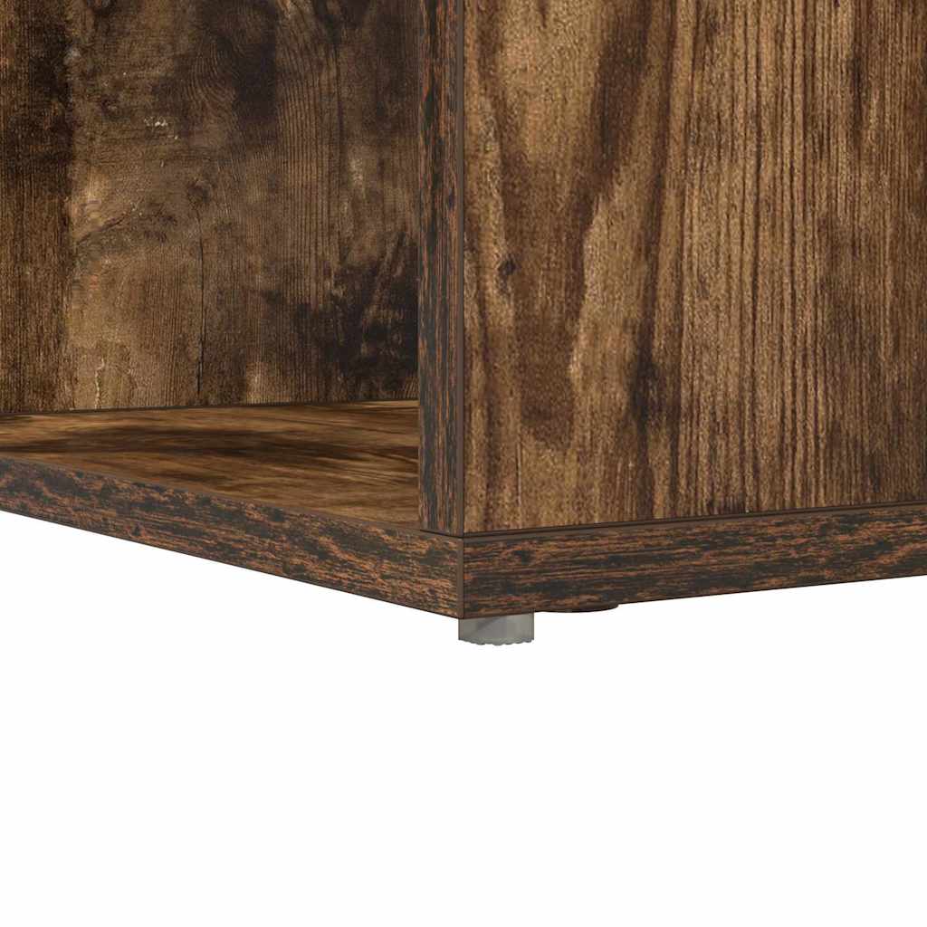 Eck-Schreibtisch Schwarz Eichen-Optik 101,5 x 149,5 x 149,5 cm