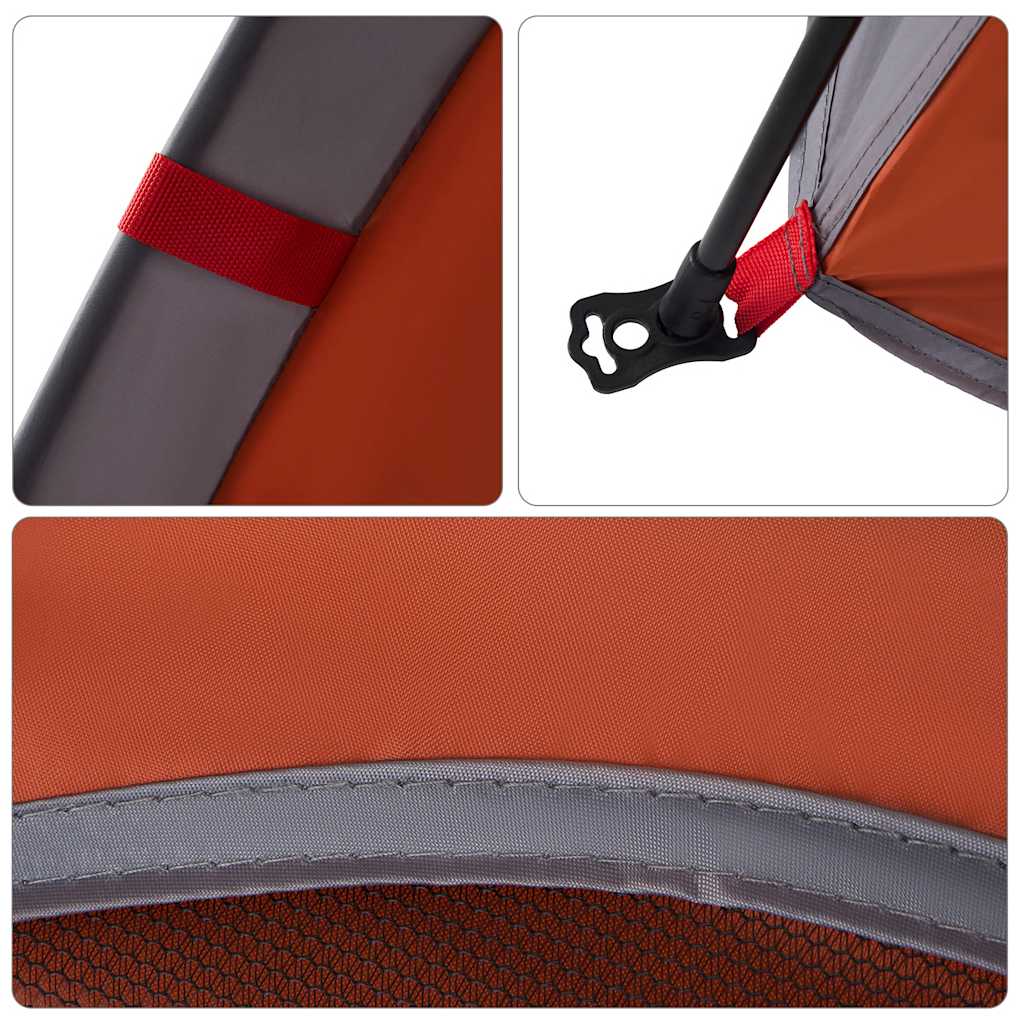 Campingzelt 4 Personen Grün Quick Release