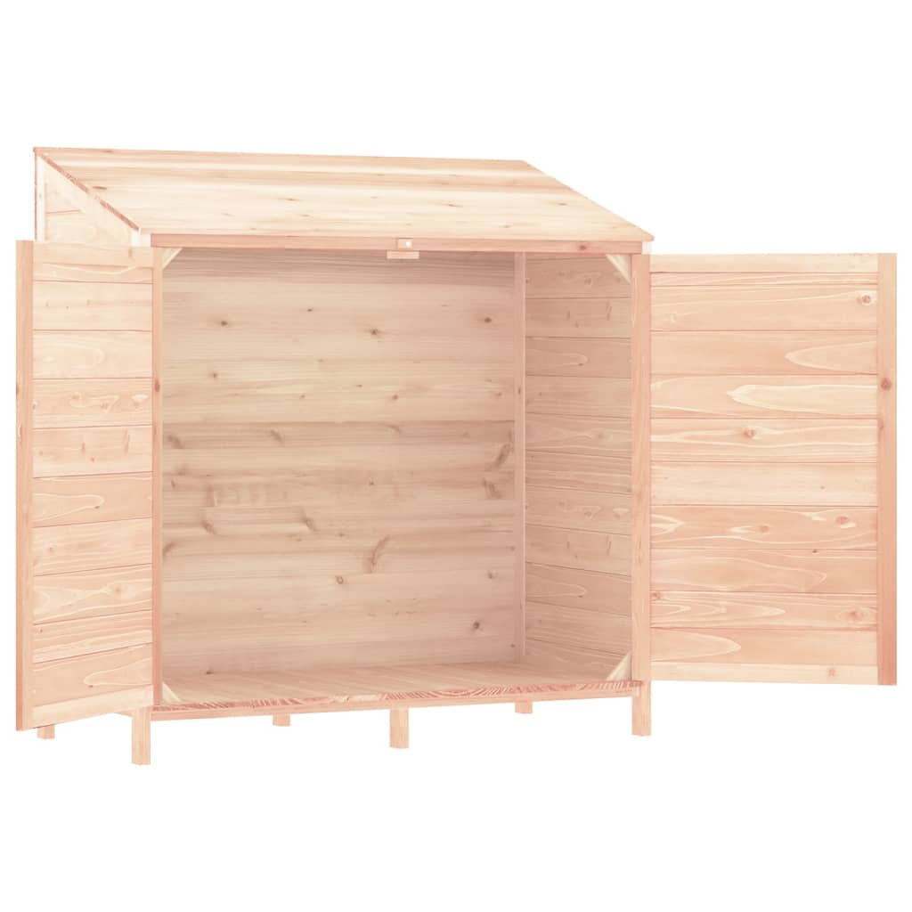 Geräteschuppen 55x52x174,5 cm Massivholz Tanne
