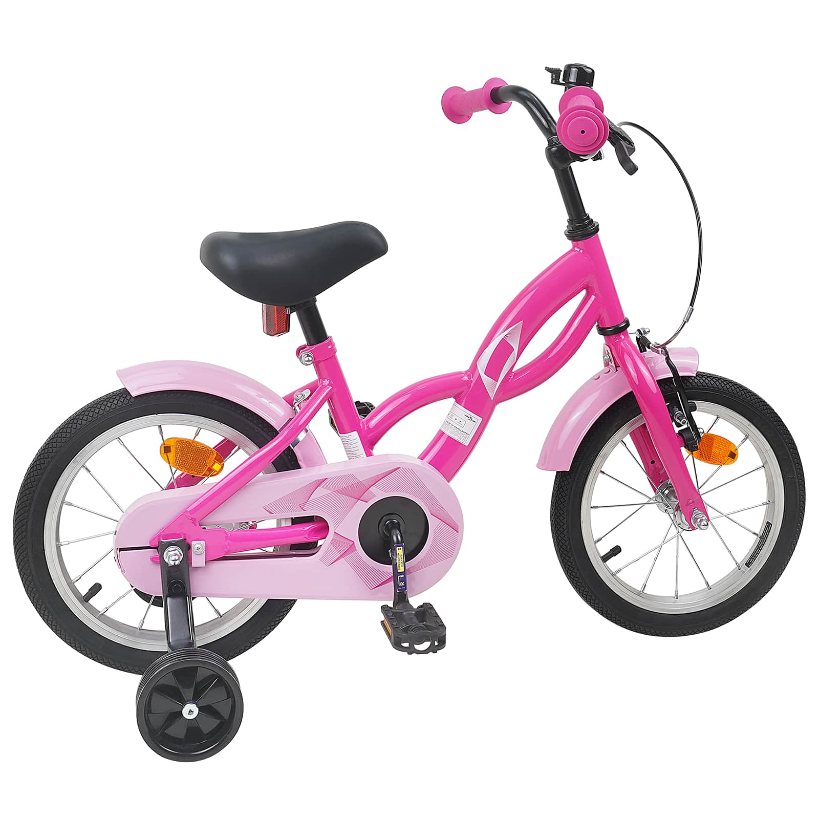 Kinderfahrrad 12 Zoll für 2-4 Jahre alt Himmelblau