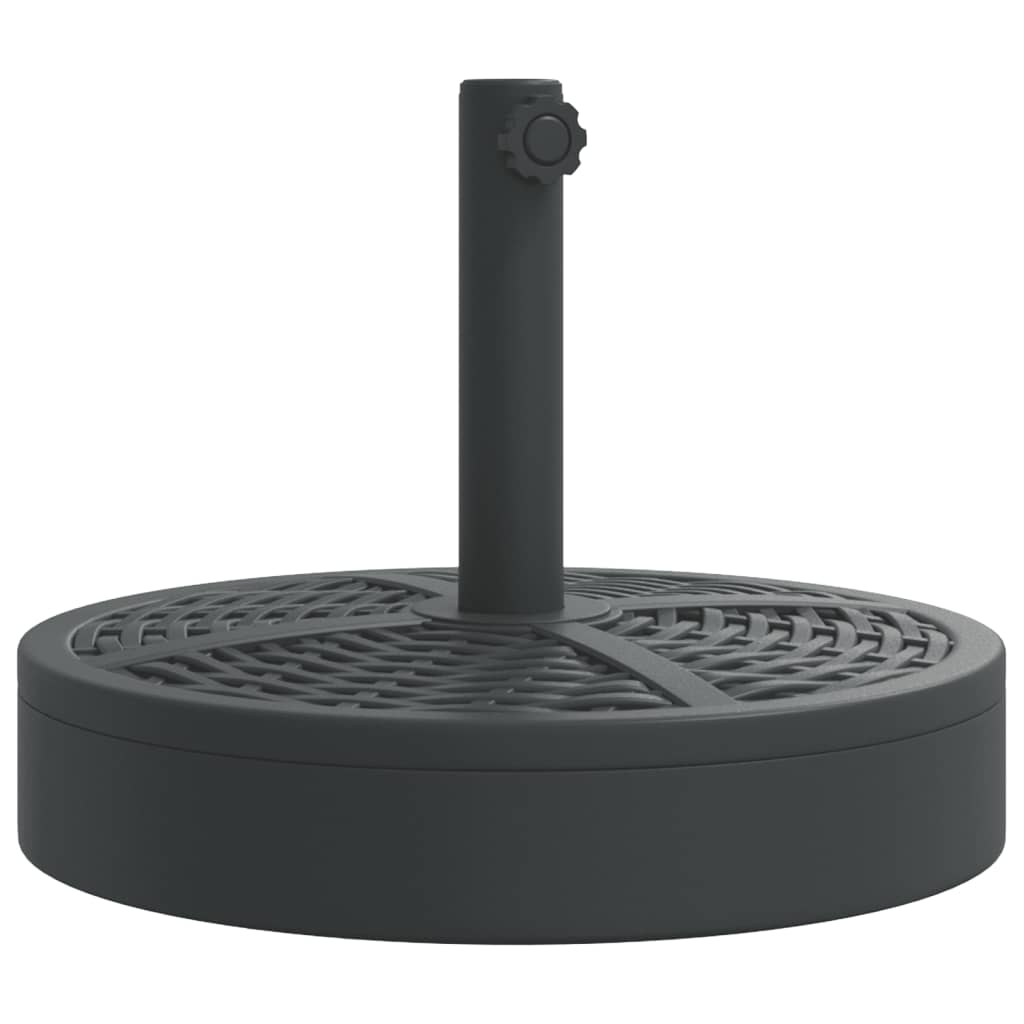 Sonnenschirmständer für Ø38/48 mm Mast 12 kg Rund