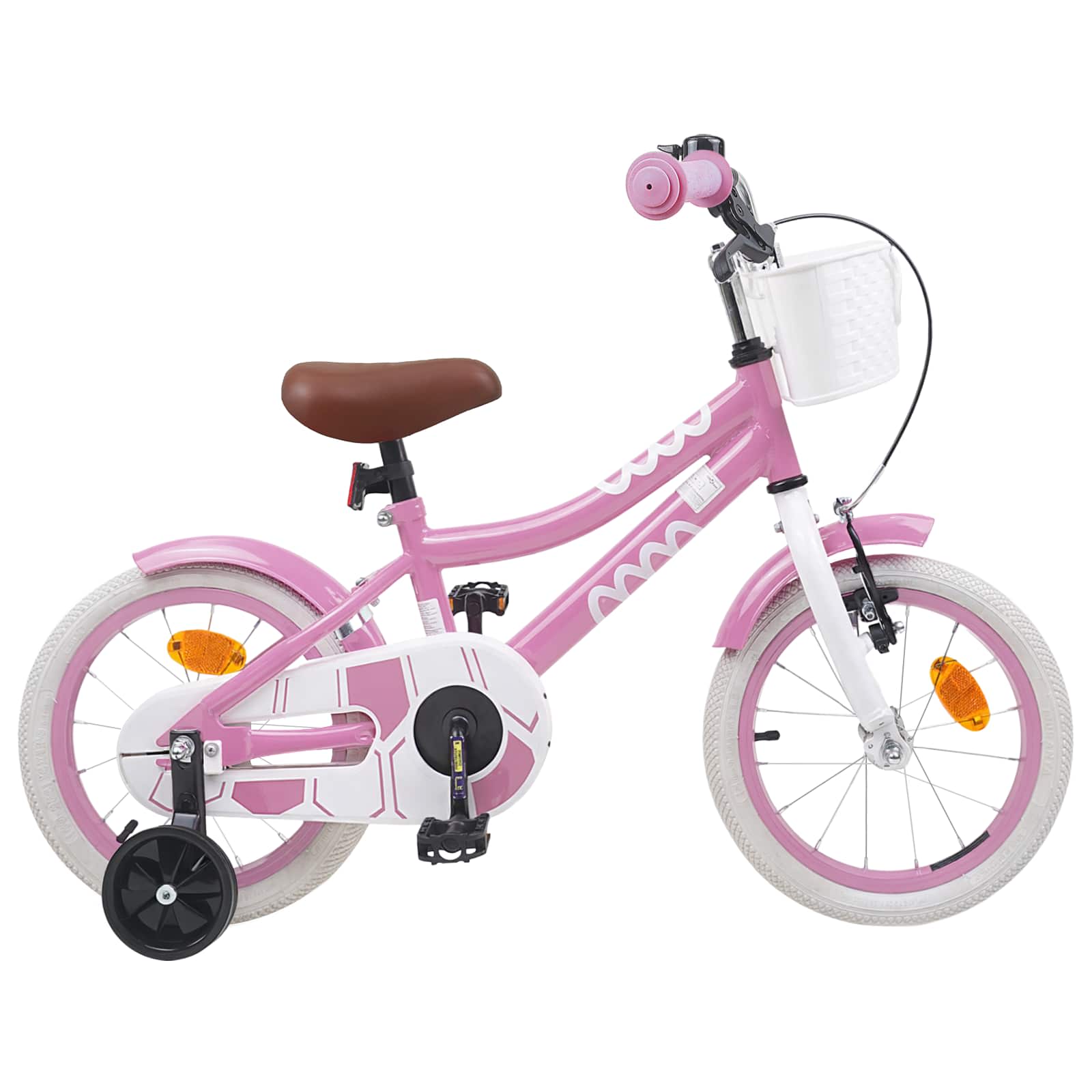 Kinderfahrrad 12 Zoll für 2-4 Jahre alt Rosa