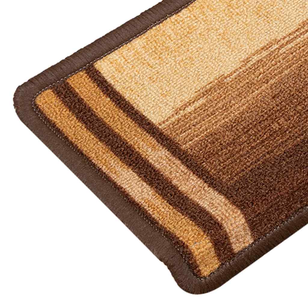 Stufenmatten Selbstklebend 5 Stk. 65x21x4 cm Rot