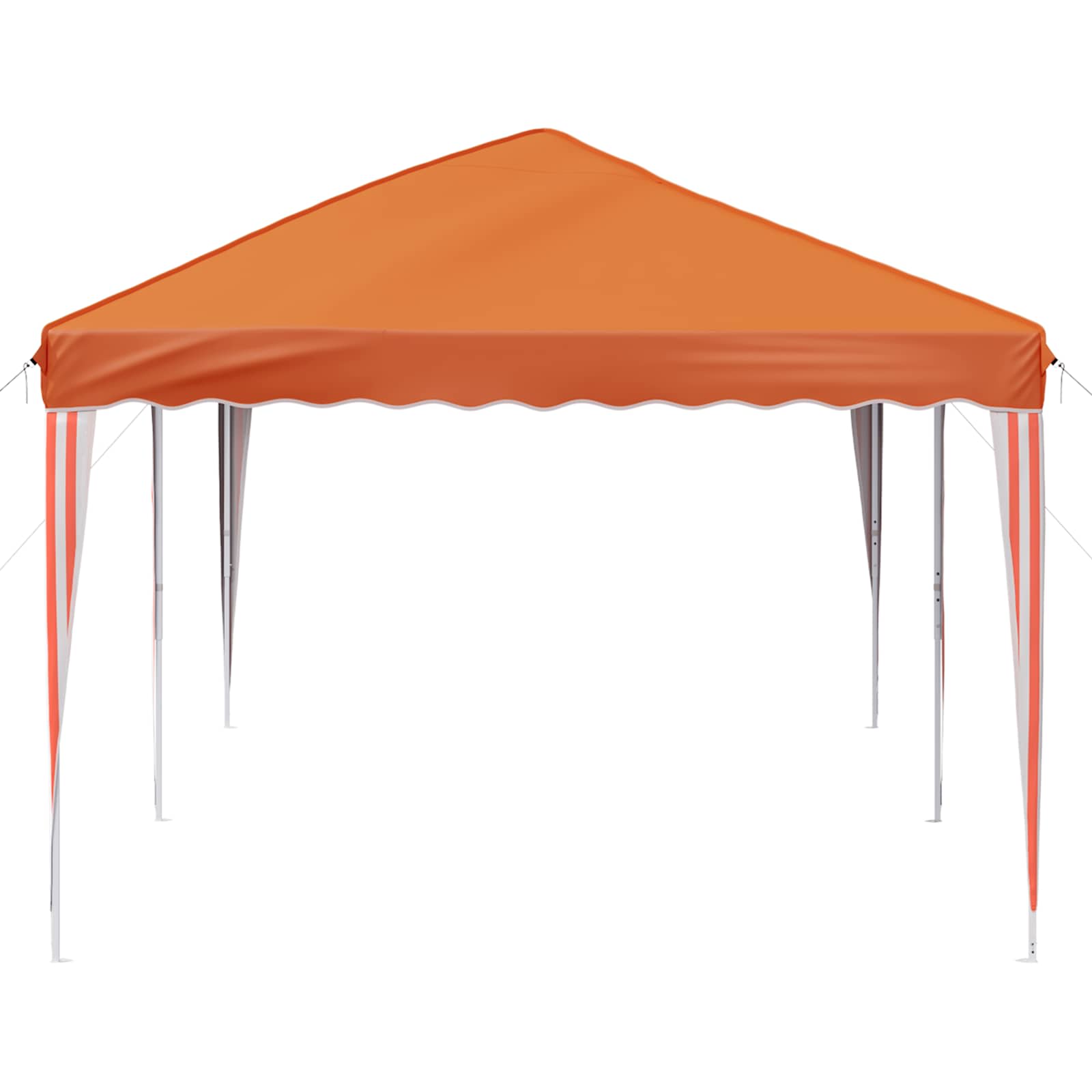 Pop-up Partyzelt 575 x 290 x 245 cm Creme