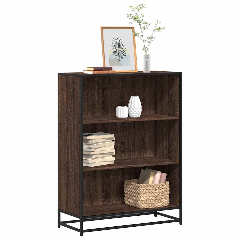 Bücherregal Schwarz 60x35x139 cm Holzwerkstoff