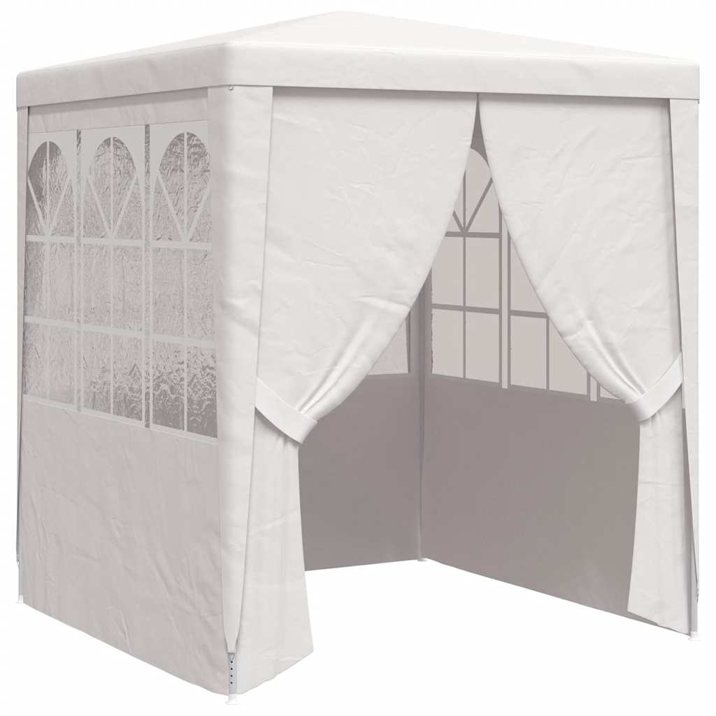 Party-Zelt Rot 200 x 200 x 240 cm PE und Stahl