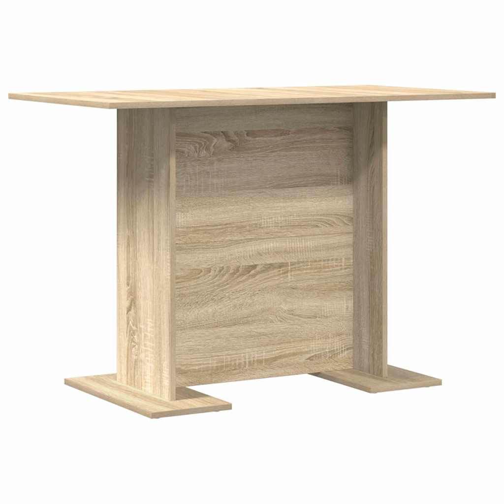 Esstisch Weiß 110x60x75 cm Holzwerkstoff