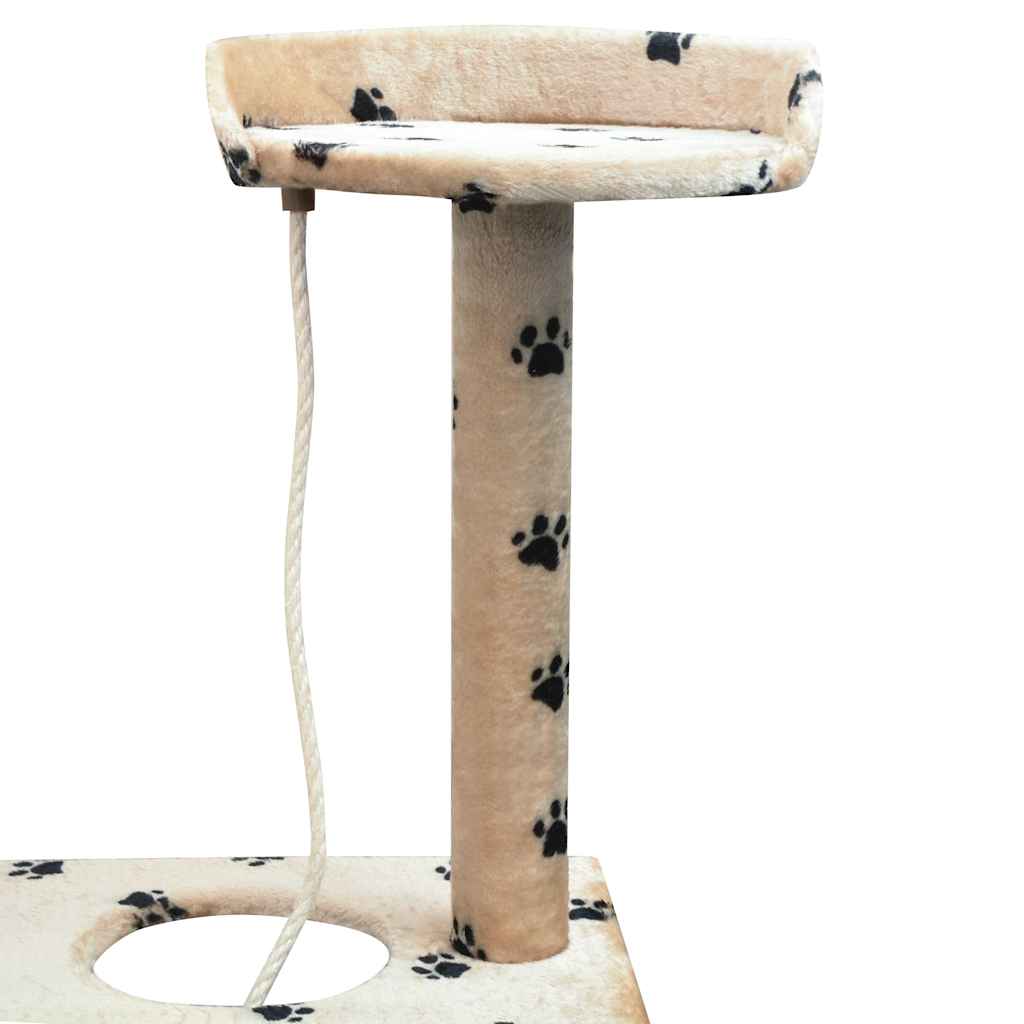Katzen-Kratzbaum Sisal 125 cm Beige
