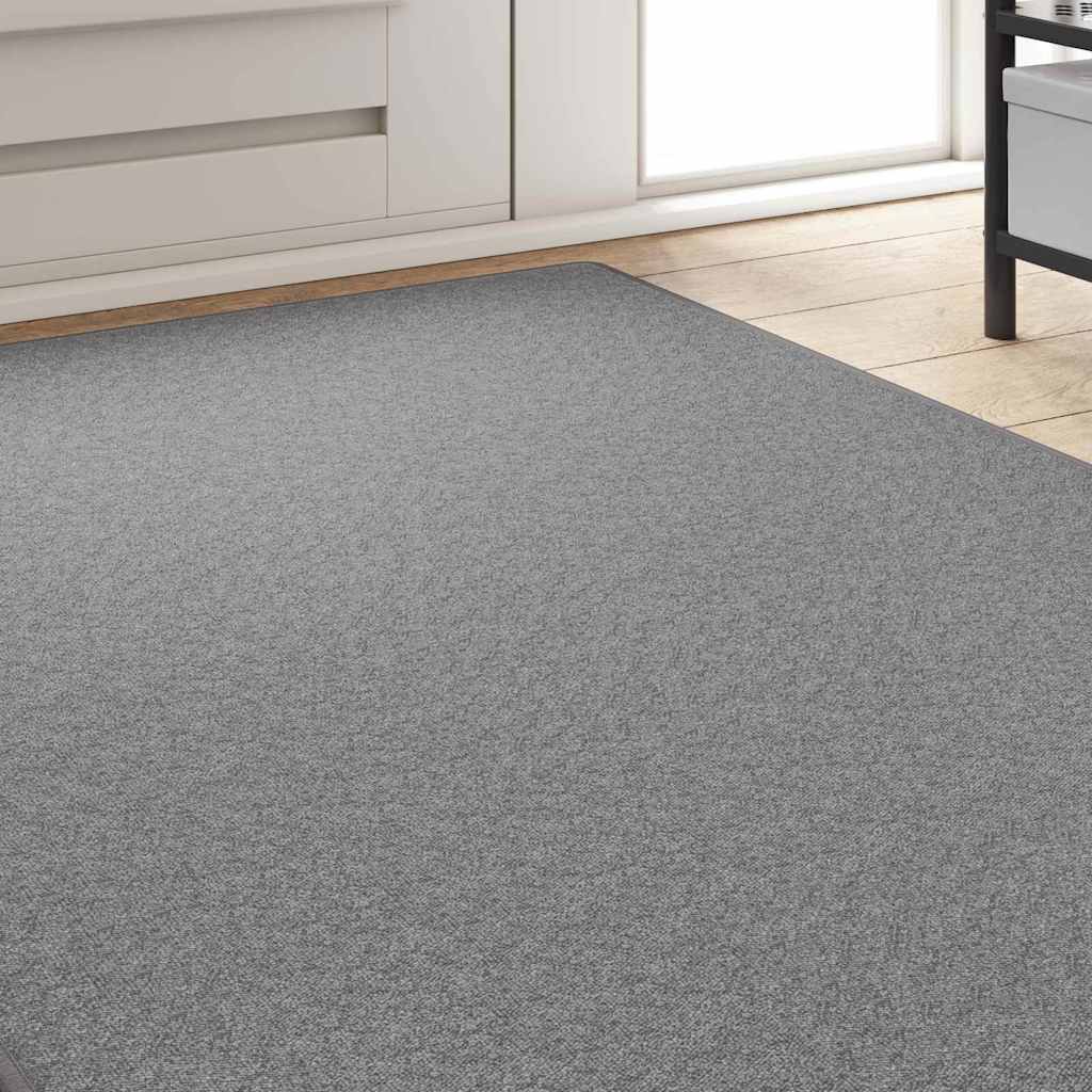 Teppichläufer Anthrazit 80 x 500 cm 100% Polypropylen
