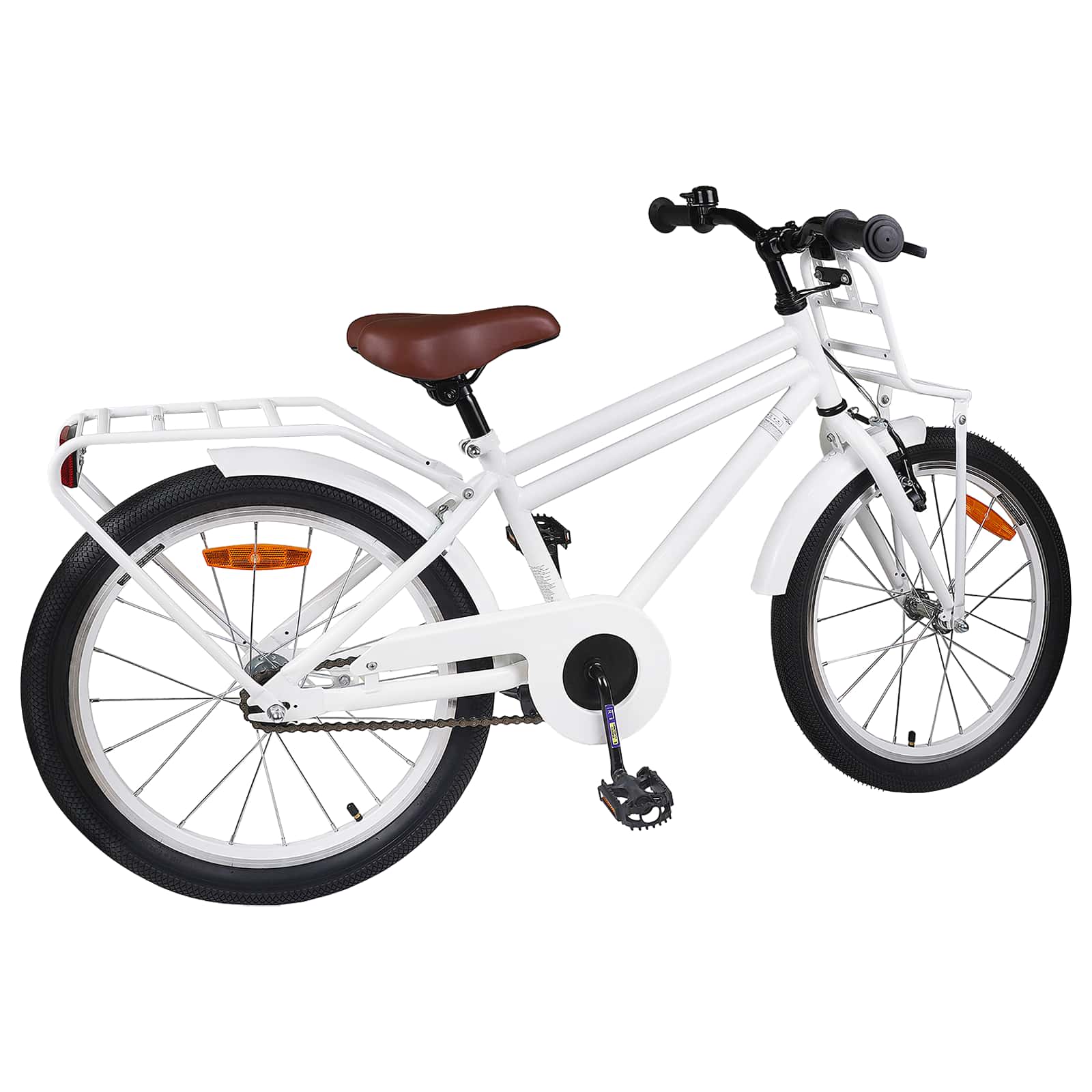 Kinderfahrrad 12 Zoll für 2-4 Jahre alt Schwarz