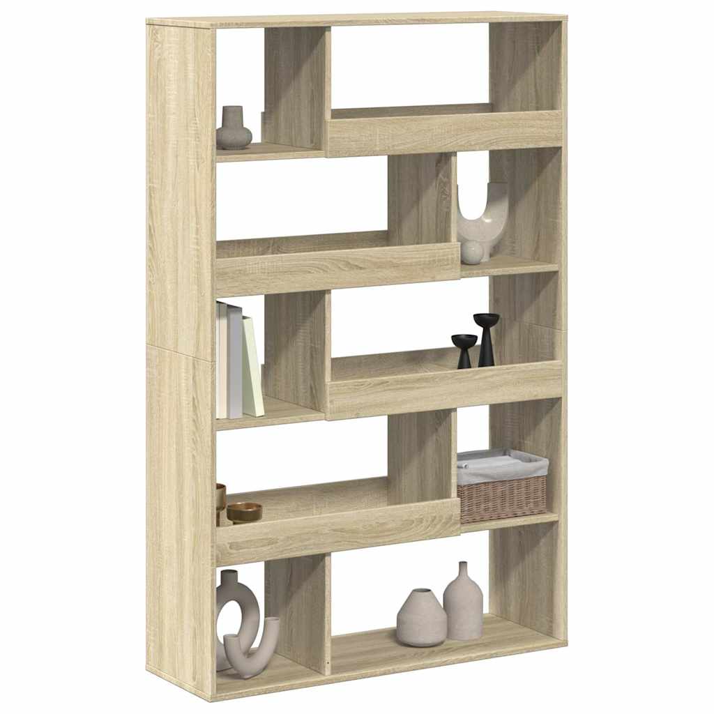 Bücherregal Räuchereiche 100x33x156,5 cm Holzwerkstoff