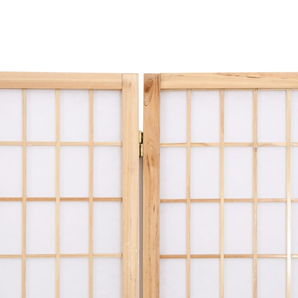 3-tlg. Paravent Japanischer Stil Faltbar 120x170 cm Schwarz