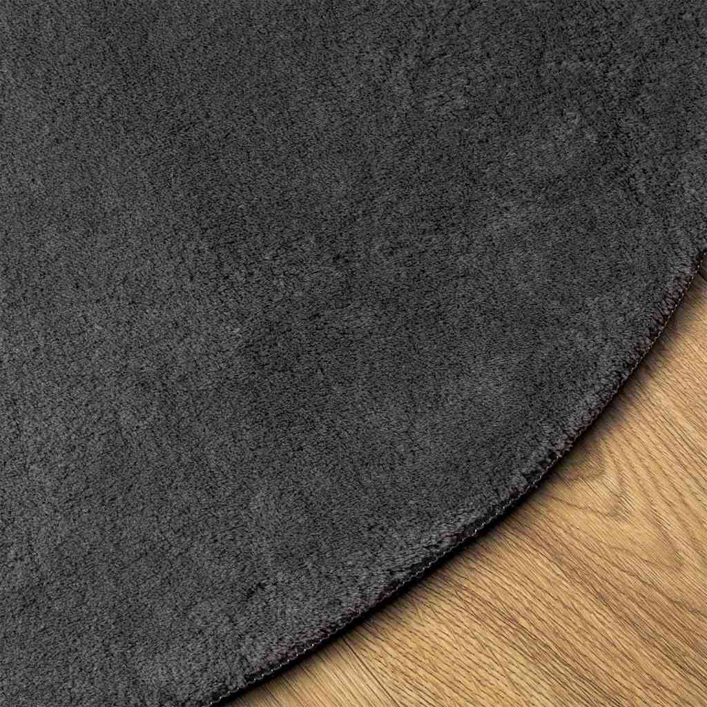 Bereichsteppiche HUARTE Anthrazit 100 x 200 cm 100 %Polyester