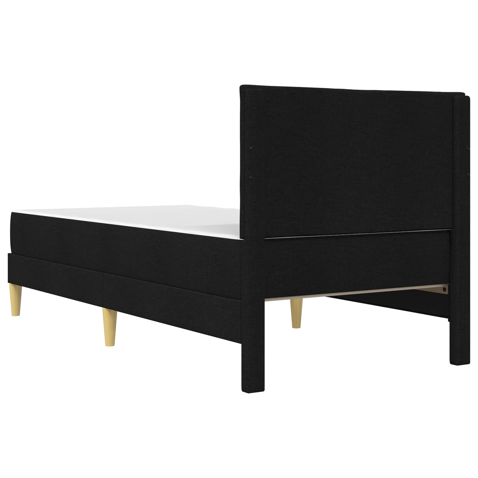Bettrahmen Hellgrau 80 x 200 cm Polyester
