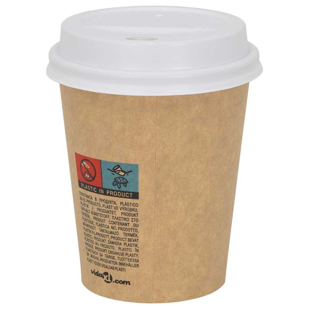 Deckel für Pappbecher Ø60 mm 4oz 1000 Stk. Weiß Kunststoff