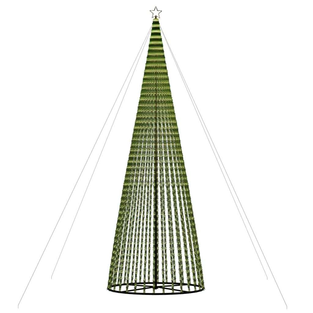 LED Weihnachtsbaum 275 LEDs Warmweiß 180 cm