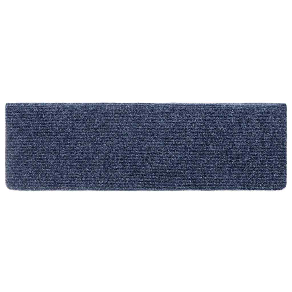 Stufenmatten Selbstklebend 15 Stk. 65x21x4 cm Hellbraun Rechteckiger Rand