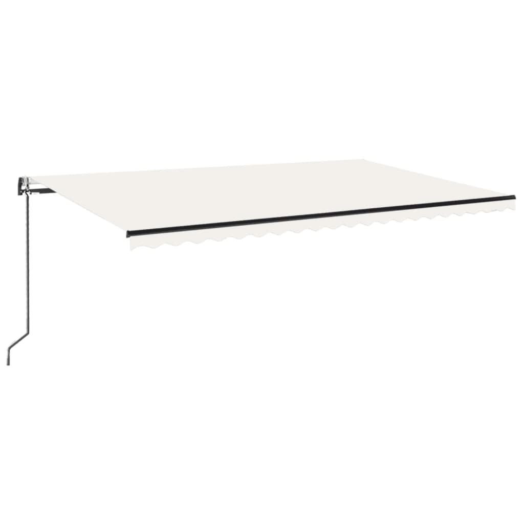 Markise Automatisch Einziehbar 350x250 cm Creme