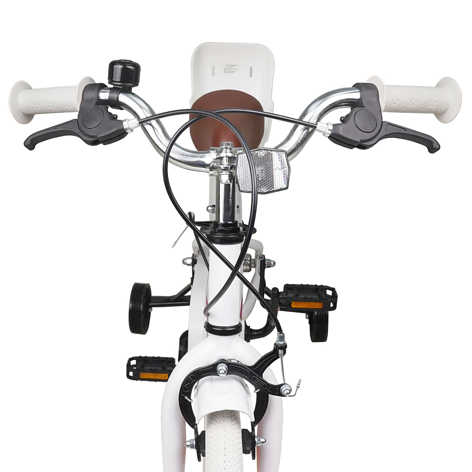 Kinderfahrrad 12 Zoll für 2-4 Jahre alt Hellrosa