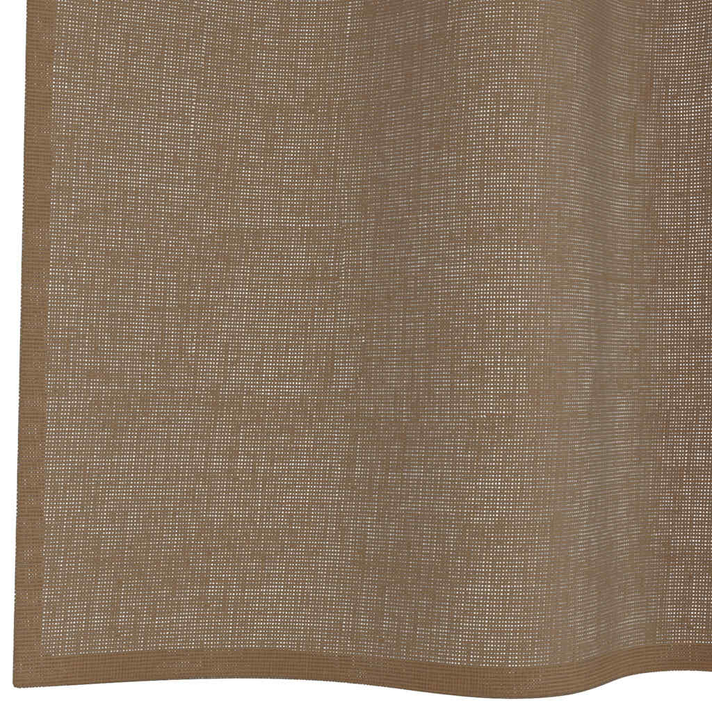 Voile Vorhänge mit Ösen 2 Stk. Apfelgrün 140x140 cm